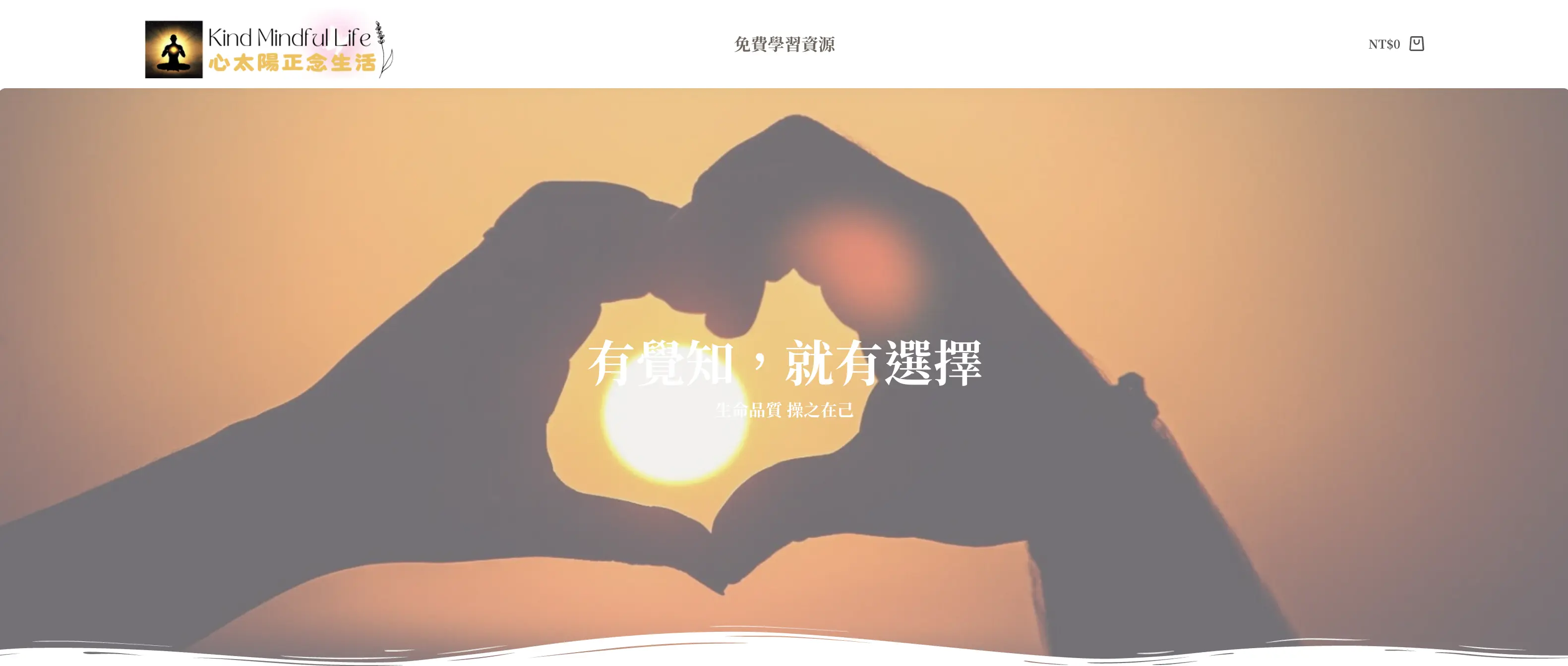 冠名|新太陽正念生活 的學習成果